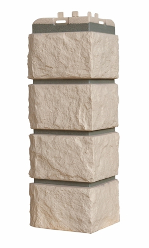 Угол наружный Grand Line  Колотый камень Премиум Шампань