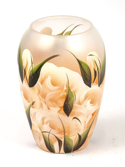 Стеклянная ваза  9381/200/864.1