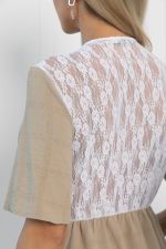 Платье Девушка-мечта (бежевое) П13024-33М LT Collection