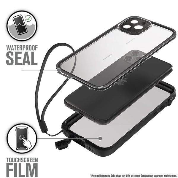 Водонепроницаемый чехол Catalyst Waterproof Case для iPhone 11 Pro черный (Stealth Black)