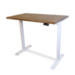 Регулируемый компьютерный стол Bazalt с регулировкой по высоте — столешница МДФ Дуб мореный