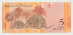 Venezuela, 5 Bolívares, 2007, UNC