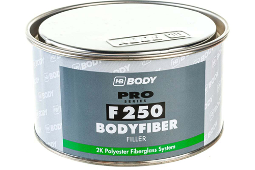 Шпатлевка со стекловолокном + отвердитель 20г BodyFiber (0,75кг)