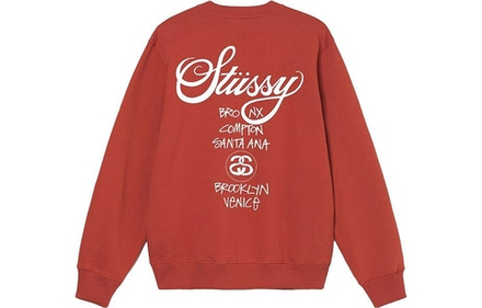 Толстовки Stussy World Tour Logo, 3913658