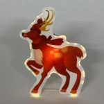 Сувенир с подсветкой «Олененок» 10,5*8 см