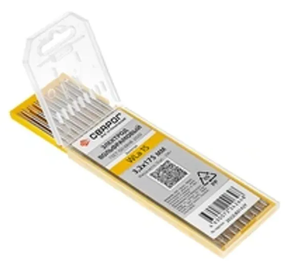 Вольфрамовые электроды Сварог WZr 8 2×175 мм