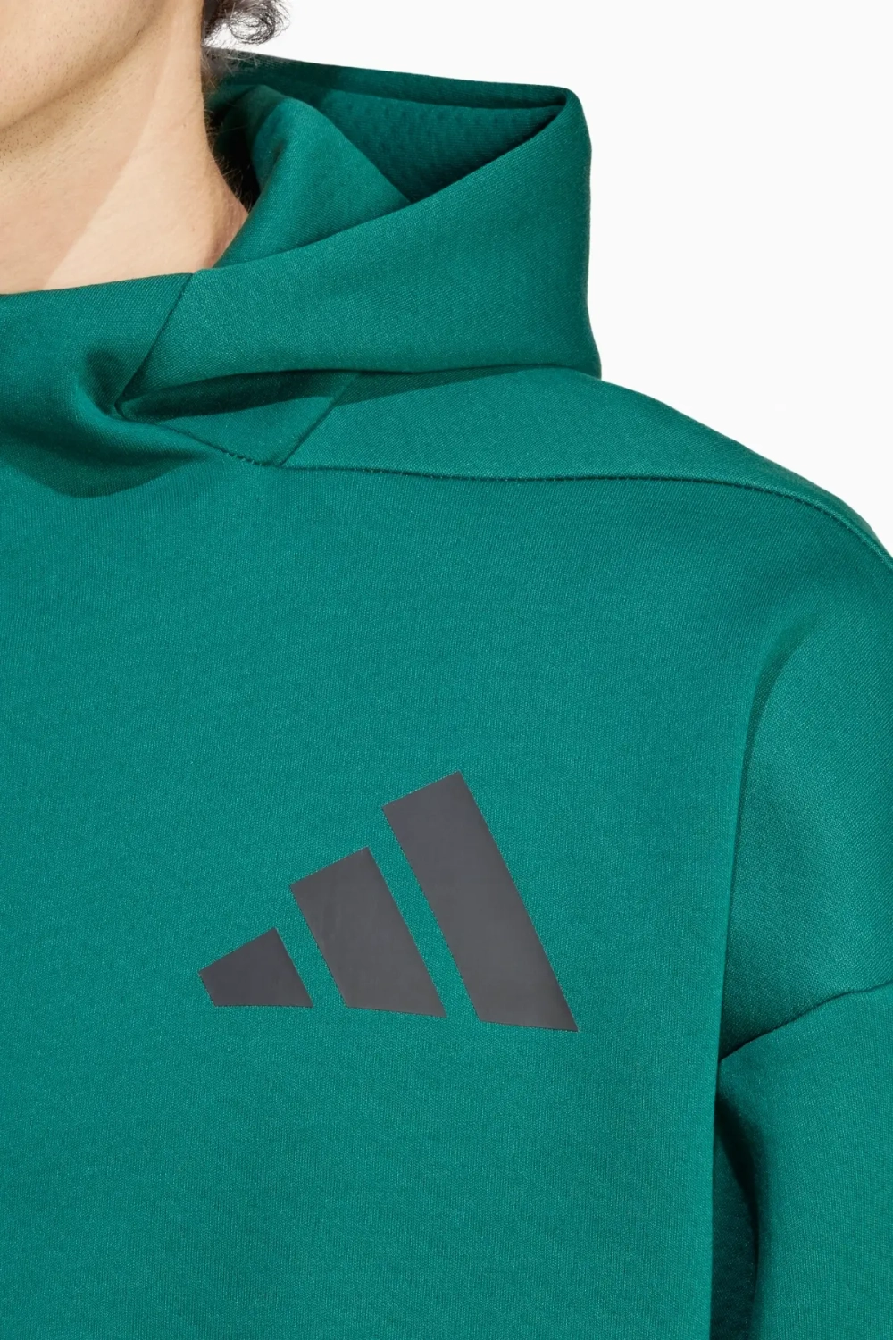 Кофта adidas Z.N.E. Full-Zip - зеленый