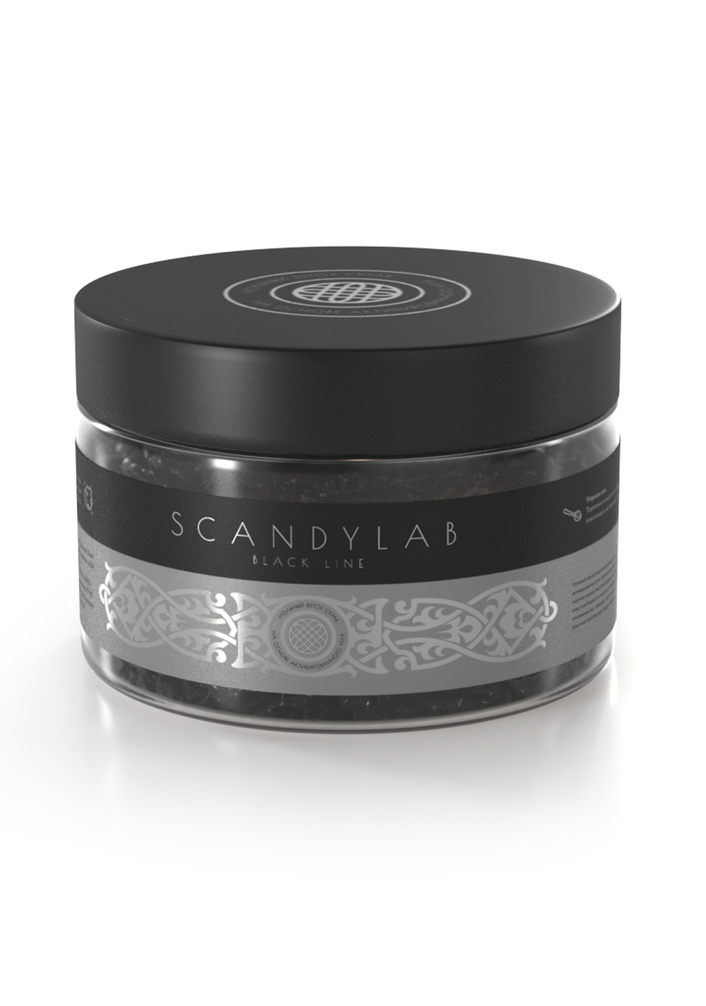 DETOX Угольный скраб для тела SCANDYLAB Детокс для кожи морская соль и уголь красота