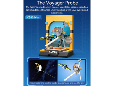 Конструктор CaDA NASA Зонд Voyager (149 деталей)