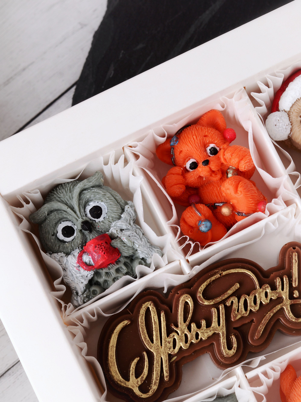 Сладкий новогодний подарок "Новогодняя сказка" #2 / Подарок из шоколада на новый год