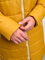 Пальто мужское зимнее "Норвегия" горчица