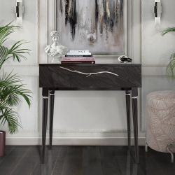 Консоль Арт Колор leaves Классик Сильвер Терпкий коричневый