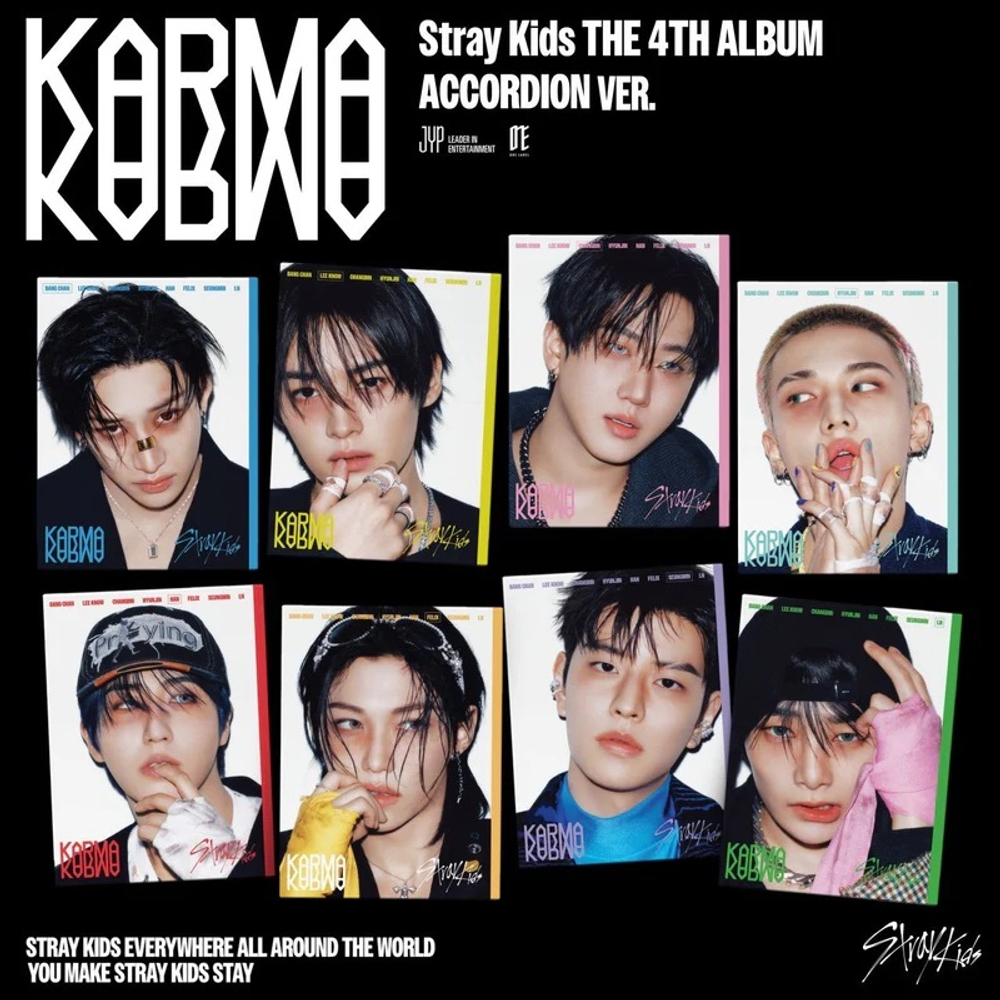 Альбом Stray Kids — THE 4TH ALBUM ‘KARMA’ (ACCORDION ver.)