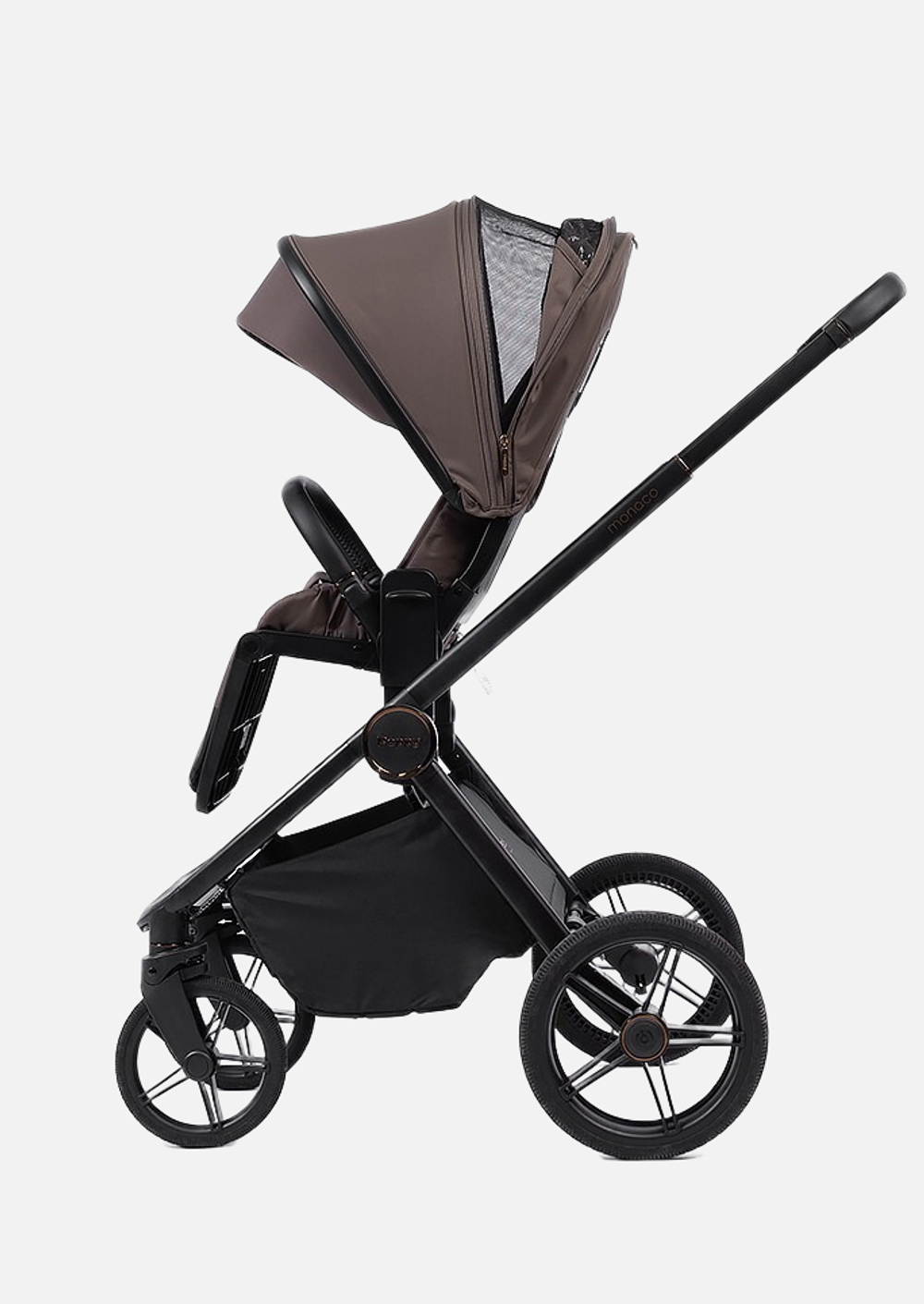 Peppy Коляска детская Monaco 2 в 1 Brownie (коричневый)