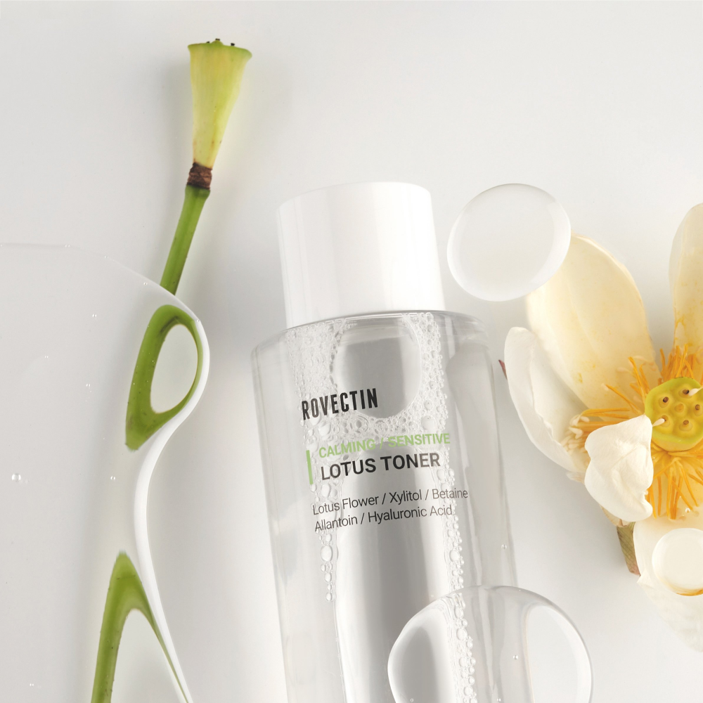Rovectin Успокаивающий тонер для лица с экстрактом лотоса- Rovectin Calming Lotus Toner, 200 мл