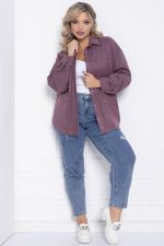 Рубашка Камета (пыльно-фиолетовая) Б12350-18 LT Collection