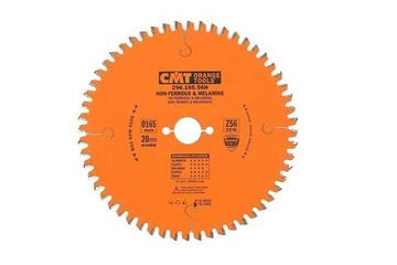 Диск пильный по цветным металлам и ПВХ 165x20x2.2/1.6 мм, -6°, TCG, Z=56 CMT 296.165.56H