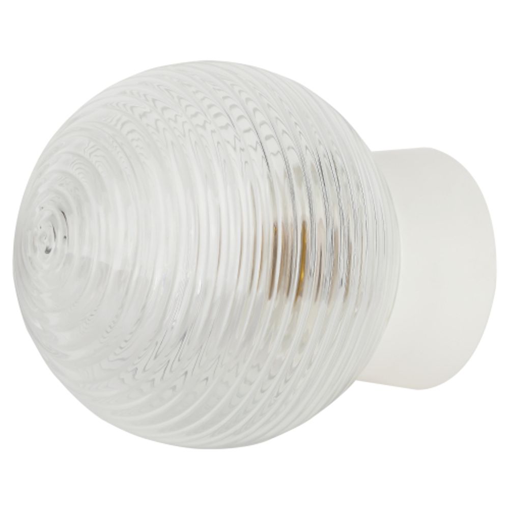 Светильник ЭРА НБП 01-60-004 с прямым основанием Гранат стекло IP20 E27 max 60Вт D150 шар