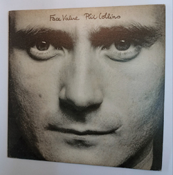 Винтажная виниловая пластинка Phil Collins Face Value (Japan 1981)