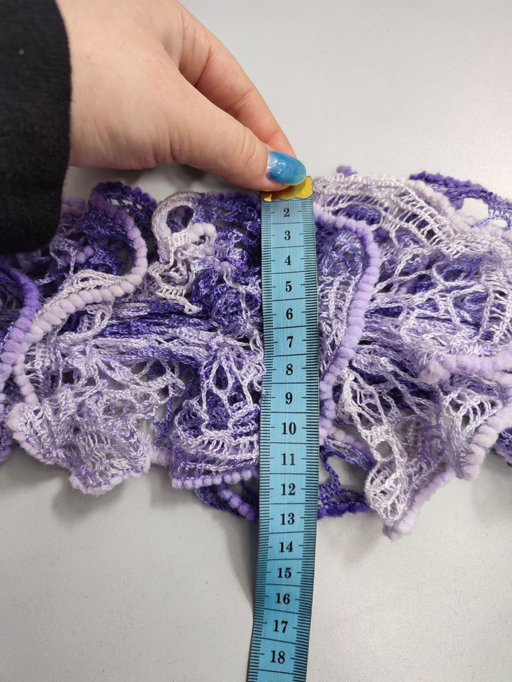 Шарф вязаный оригинальный