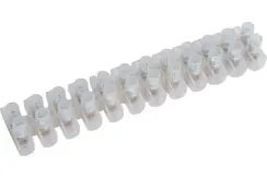 Клемма Navigator 12*5 5А +80°С полиэтилен белая 01383