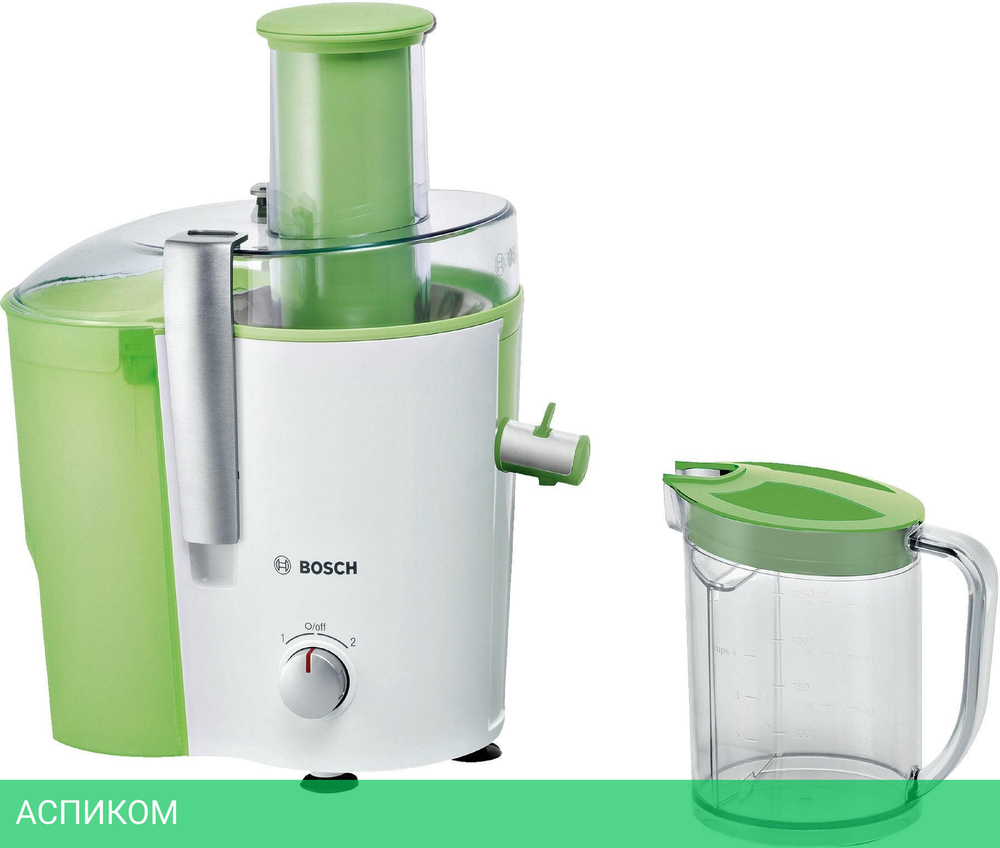 Соковыжималка Bosch MES25G0 белый/зеленый