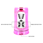 Розовый вибратор-кролик 29см Baile Throbbing Bunny BW-058008