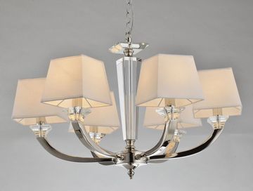 Подвесная люстра 6*Е14 11406/C никель Allegra Newport