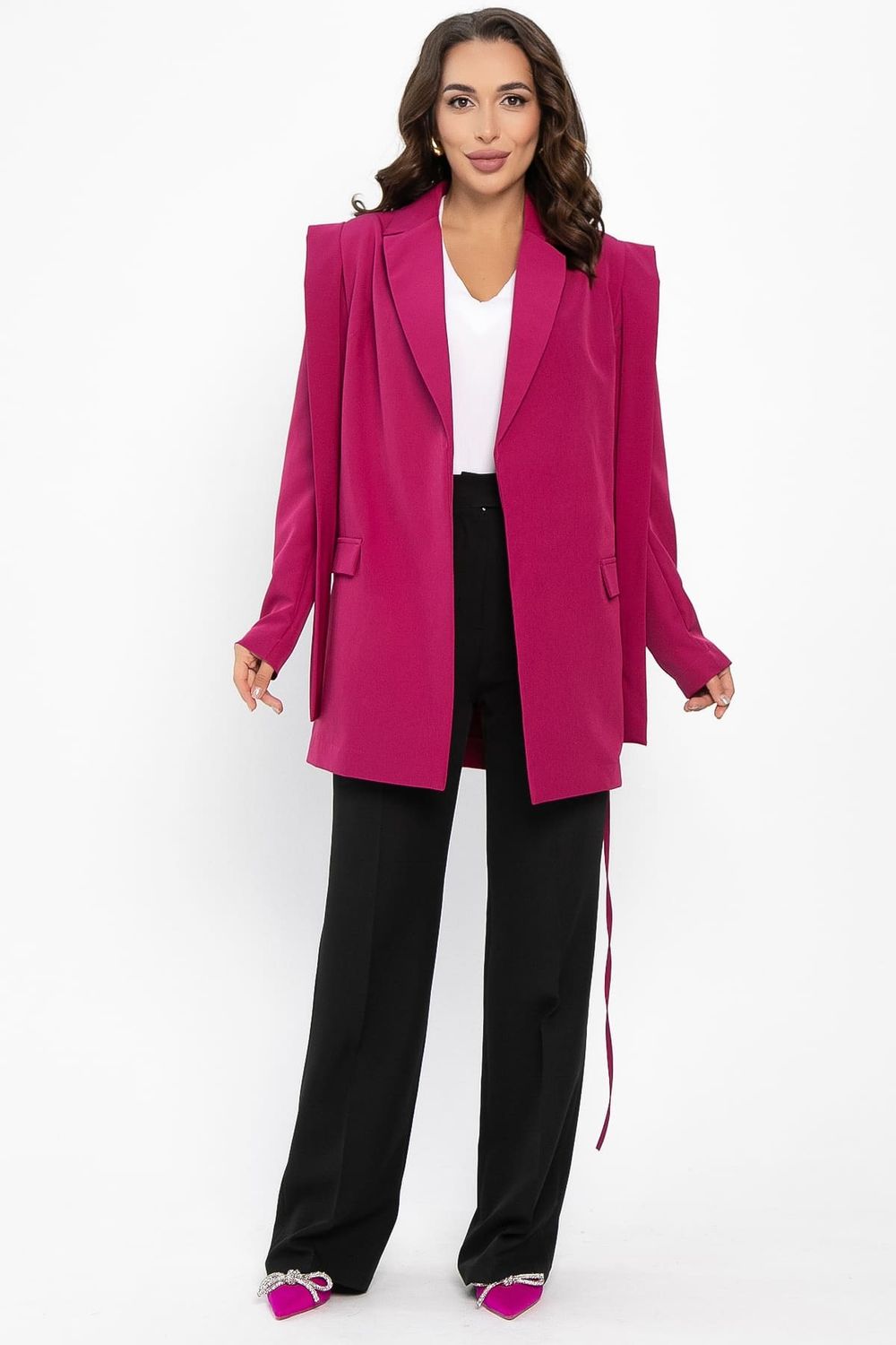 Жакет Лоретта (фуксия) Б14165-25М LT Collection