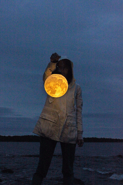 Лунный фонарь 20 см