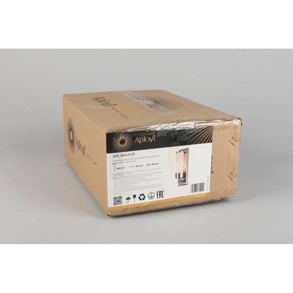 Настенный светильник Aployt Rin APL.804.11.01