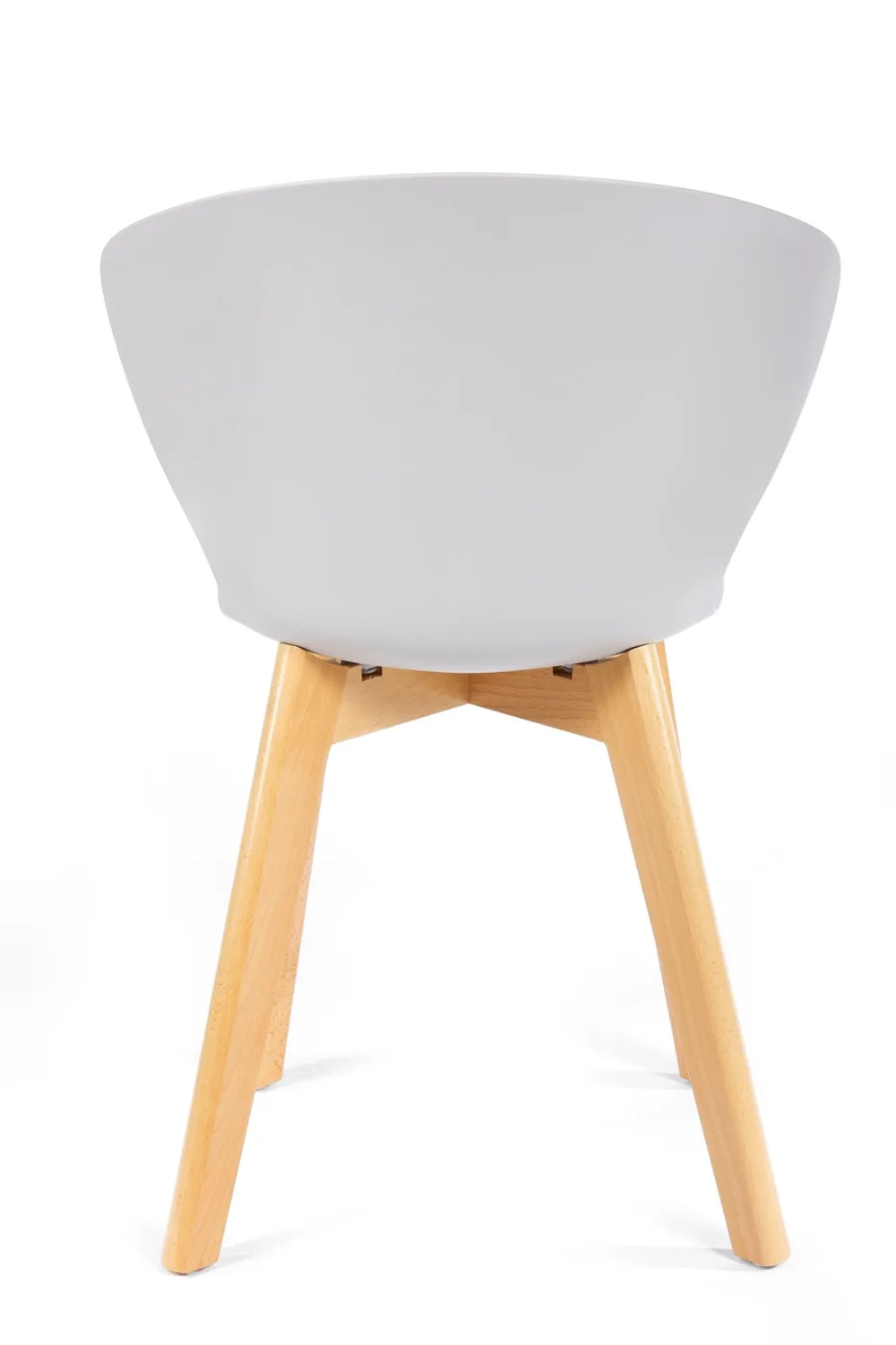 Стул Gracia белый с деревянными ножками