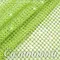 Сетка со стразами Кристалл АБ, Салатовая №46, розница от 30 см