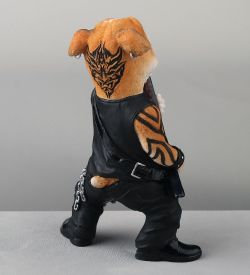 WS-1347 Статуэтка «Бульдог гитарист»