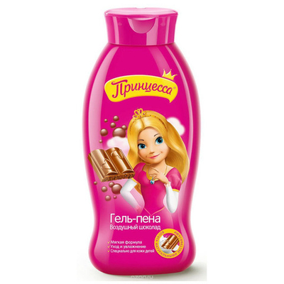 ПРИНЦЕССА гель- пена Воздуш.шоколад400мл