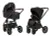 Детская коляска Maier Stork 2 в 1 Black