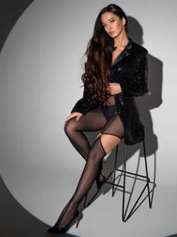 Leggins Casino Shadow, Black