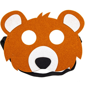 Маска Медведь фетр