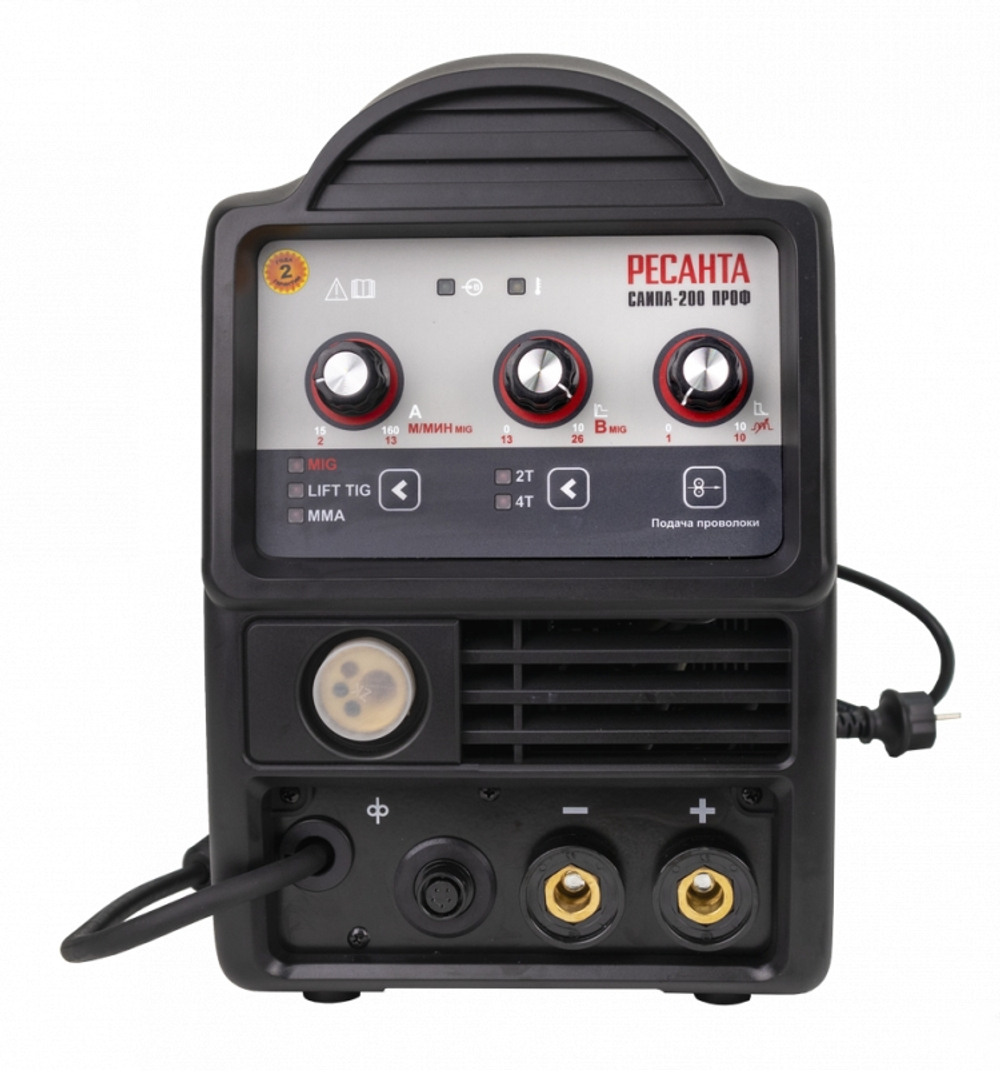 Сварочный полуавтомат Ресанта САИПА-200ПРОФ (MIG/MAG)