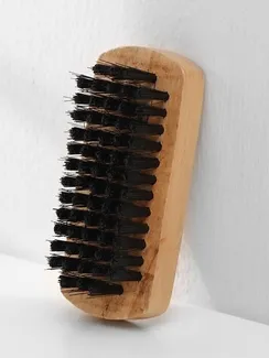 Щётка для одежды и обуви, 8,3×3,5×2,5 см, искусственная щетина