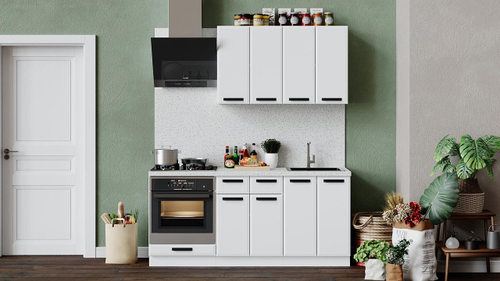 Кухонный гарнитур «Тиана» длиной 180 см со шкафом НБ