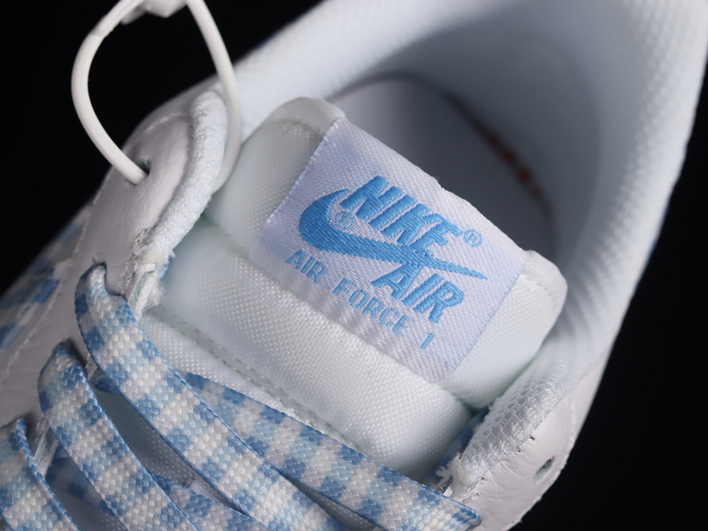 Gingham nike air force top