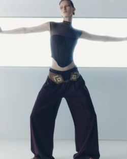 Корсет из сетки