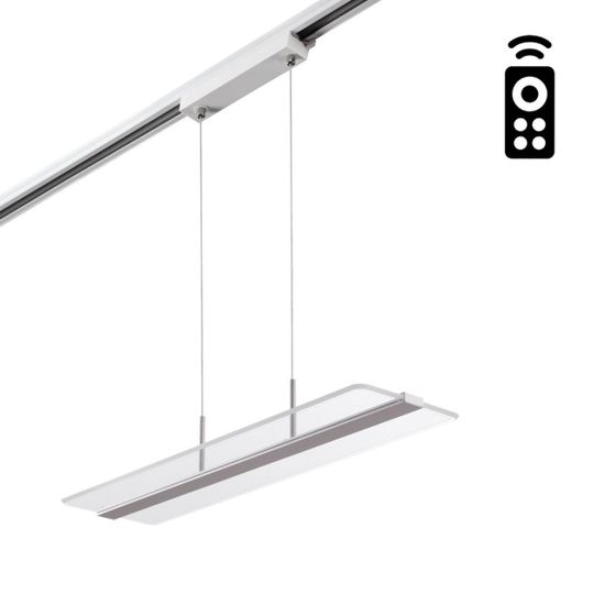 358995 PORT NT23 212 Однофазный трёхжильный трековый светильник диммир. со сменой цв.т-ры, пульт в комплект не входит IP20 LED 3000~6000К 30W 85-265V