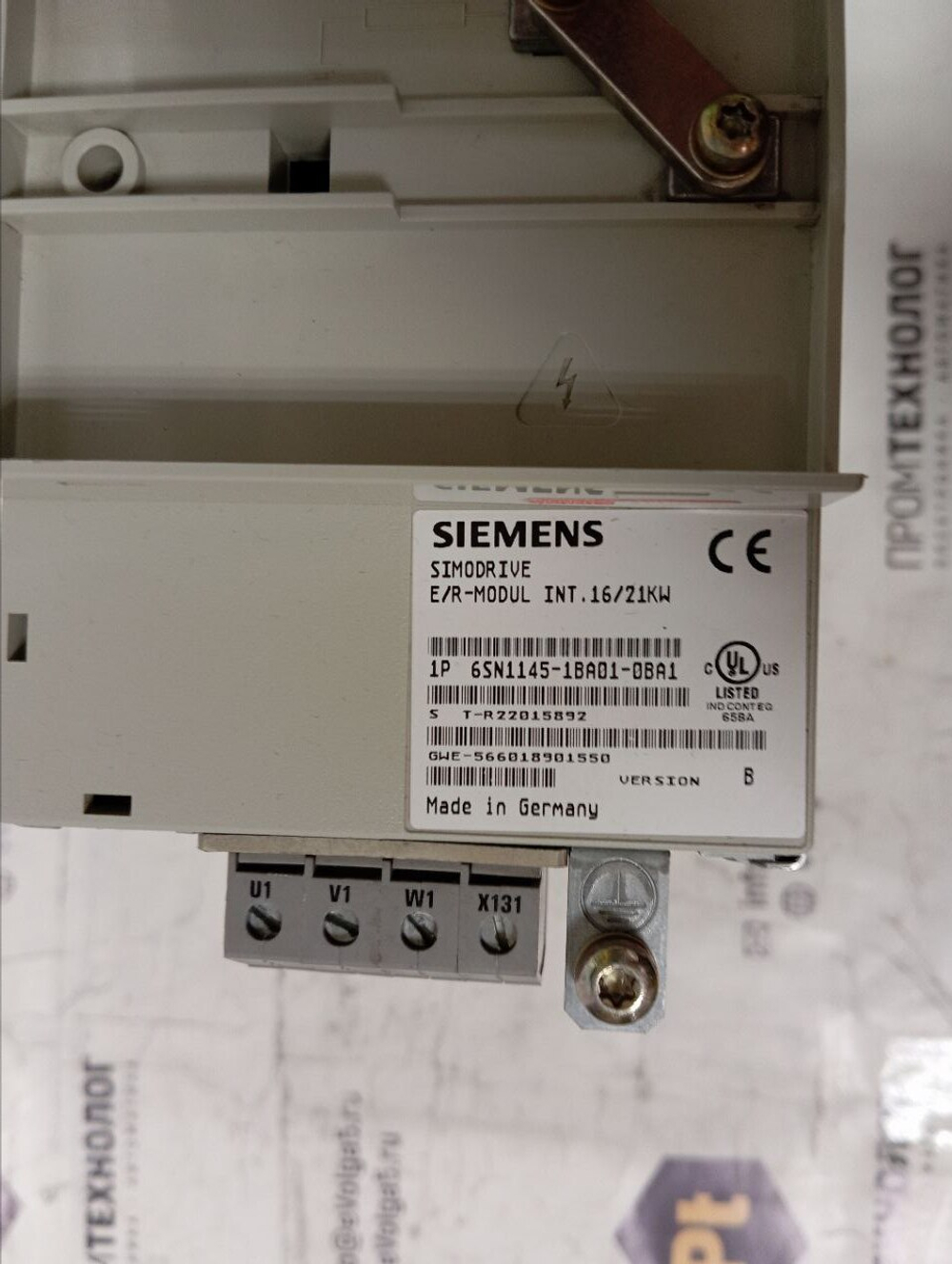 Модули Siemens Simodrive 6SN1145-1BA01-0BA1 + 6SN1111-0AB00-0AA0 б/у