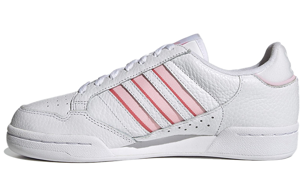 Adidas Women"s Continental 80 Stripes "White Clear Pink" Women"s
