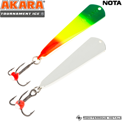 Блесна зимняя Akara Tournament Ice Nota 45 5 гр. 86 Sil