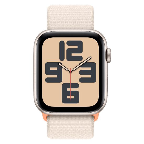 Apple Watch SE 2023, 40 мм сияющая звезда, текстильный ремешок