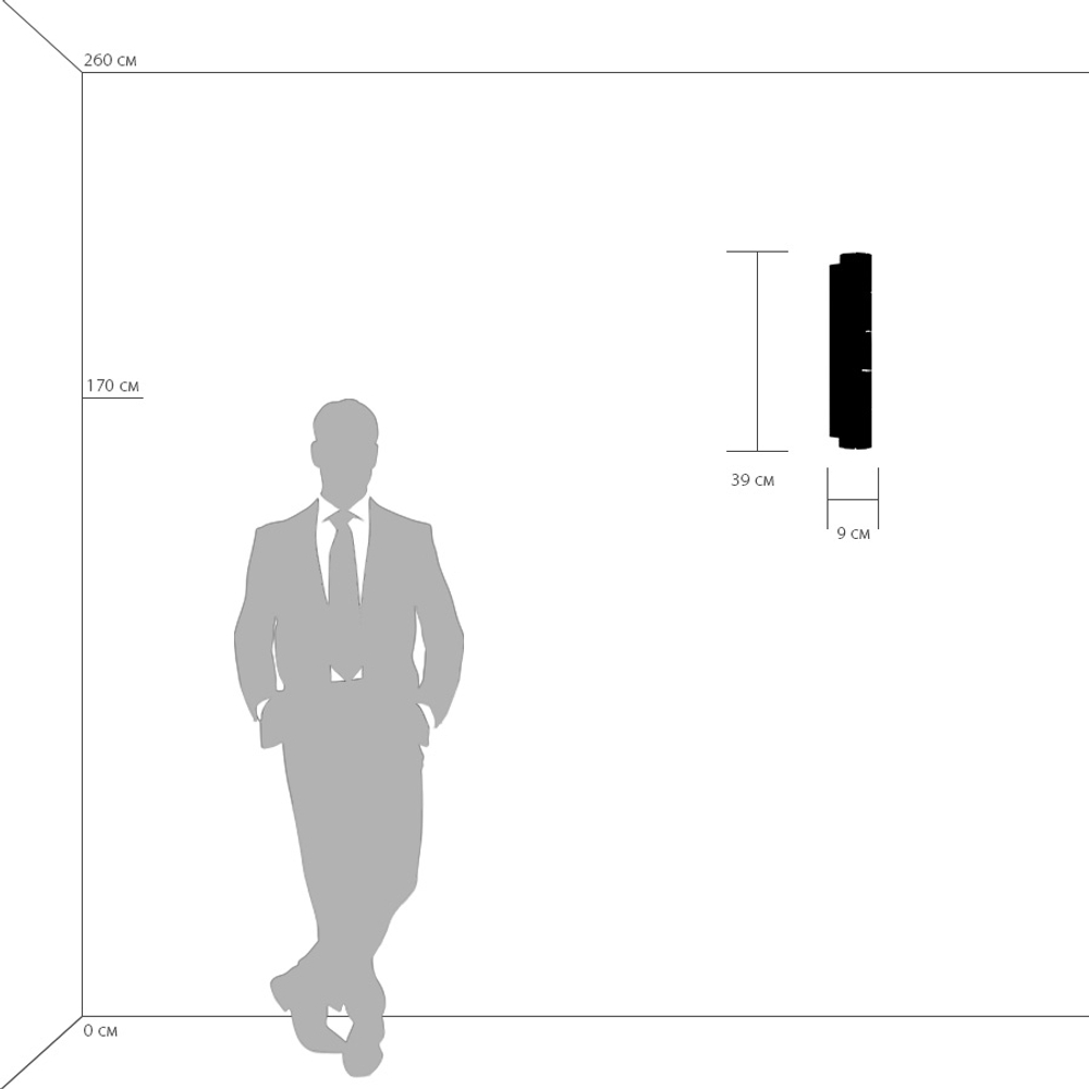 722620 Бра LIMPIO 3х40W G9 ХРОМ/ПРОЗРАЧНЫЙ