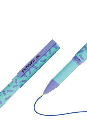 Ручка шариковая "Pattern lavender" синяя, 0,7 мм